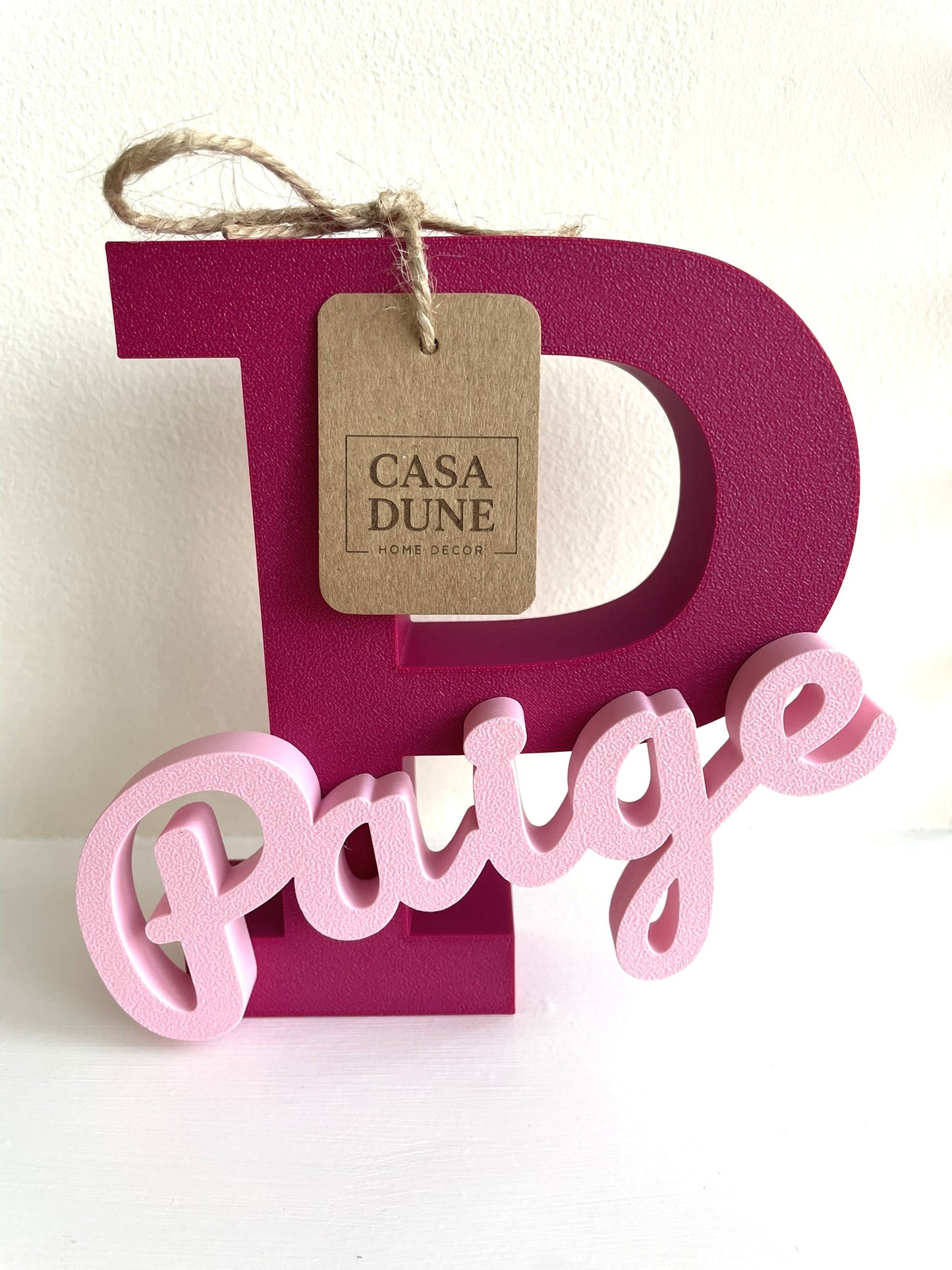 Personalised Freestanding Name Sign
