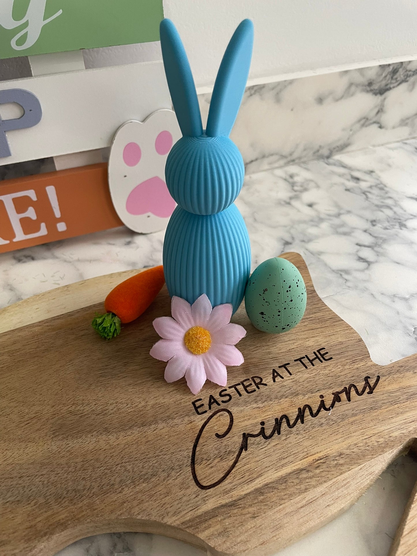 Personalised Wooden Easter Chopping / Display Board